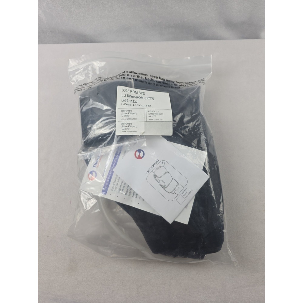LEG BRACE Thermo Active 6023 Lg Knee Support with Range of Motion